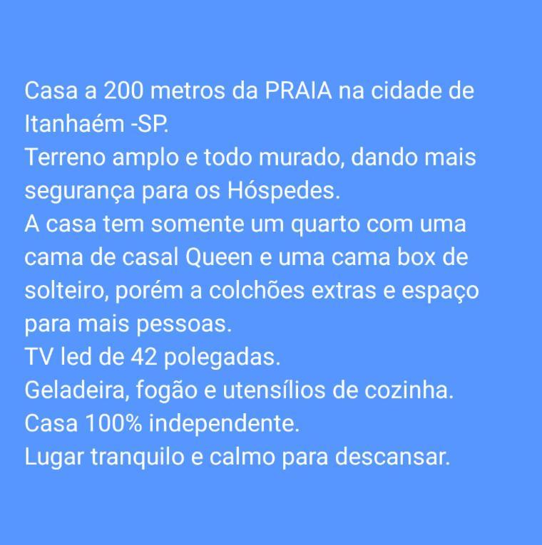 200M Da Praia, Piscina Itanhaém Eksteriør bilde